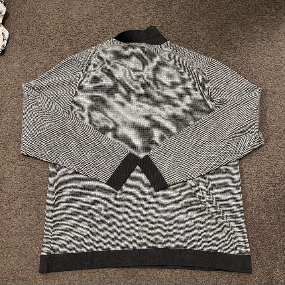Marine Layer Liam Long Sleeve Sweater Polo - Picture 4 of 7